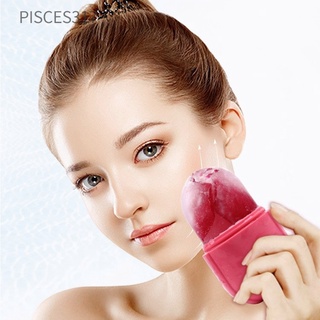 Pisces317(￣▽￣) ถาดน้ําแข็ง ซิลิโคน ขนาดเล็ก ใบหน้า ถาดน้ำแข็ง สําหรับนวดใบหน้า ดูแลผิวหน้า