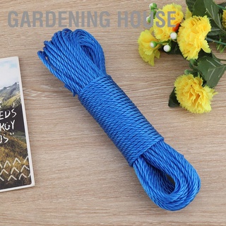 Gardening House สายไนล่อนถักนิตติ้ง 20 เมตร สีฟ้า สีส้ม สีเขียว สีขาว สําหรับใช้ในบ้านและสวน