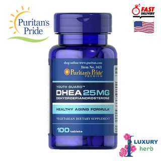 Puritan’s Pride DHEA 25 mg / 100 Tablets exp08/2025