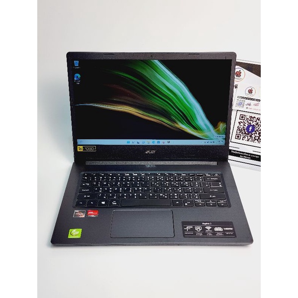 ACER ASPIRE 3 A314-22-R8LV🔥 โน๊ตบุ๊คมือสองราคาถูก