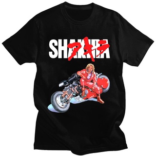 [S-5XL] เสื้อยืด พิมพ์ลายการ์ตูนอนิเมะ Akira Shotaro Kaneda สไตล์ญี่ปุ่น แฟชั่นฮาราจูกุ สําหรับผู้ชาย