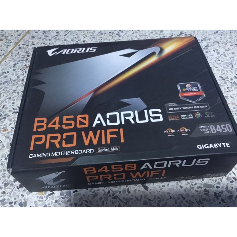 b450 aorus pro WiFi มือสอง