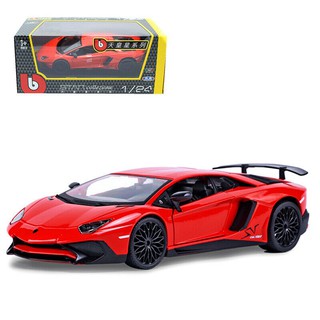 รถโมเดลสะสม Bburago 18-21079 Lamborghini Aventador SV Coupe (LP750-4) Scale1:24