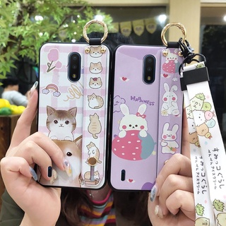 เคสโทรศัพท์มือถือลายการ์ตูนหรูหราสําหรับ Nokia C2 Tava