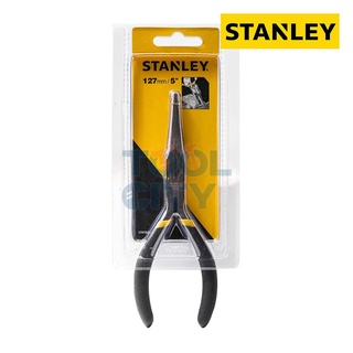 STANLEY 84-096 คีมปากเข็ม ด้ามหุ้มยาง 5"