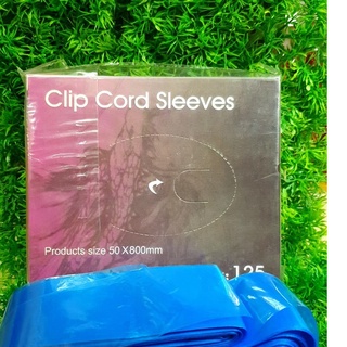 KK(16) #พลาสติก​หุ้มสายไฟ#Clip cord sleeves