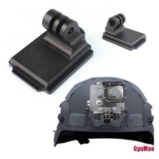 [rx1GUMO] เมาท์ยึดหมวกกันน็อค อะลูมิเนียม สําหรับกล้อง GOPRO Hero 3 Sport Camera และ NVG Mount Base HDY