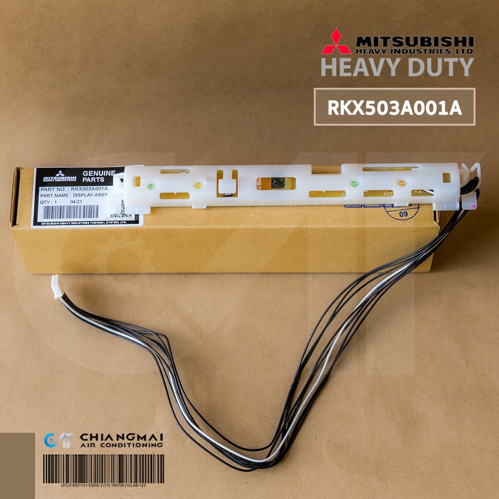 RKX503A001A แผงรับสัญญาณแอร์ Mitsubishi Heavy Duty ตัวรับสัญญาณรีโมทแอร์ มิตซูบิชิ อะไหล่แอร์ ของแท้ศูนย์