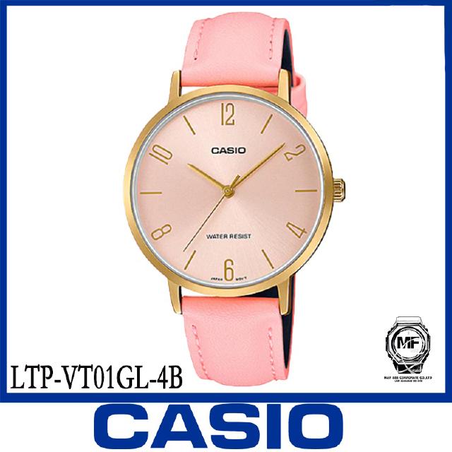 นาฬิกาCasio Standard นาฬิกาข้อมือสุภาพสตรี รุ่น LTP-VT01GL LTP-VT01GL-4B หน้าโรมัน ประกันศูนย์CASIO 1 ปี จากร้าน M&amp;F888B