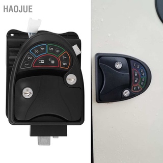 Haojue Rv Keyless Entry ล็อคประตูโลหะผสมสังกะสีพร้อมรีโมทกุญแจ 20 เมตร / 65.6 ฟุตสําหรับรถบัสเรือยอชท์รถบรรทุก