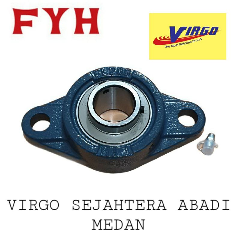 UCFL AS206 30 mm LAHAR BEARING SITTING FYH ORIGINAL UCFL 206 AS 30mm