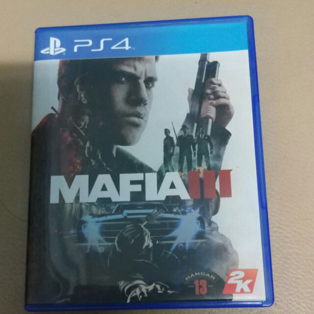 แผ่น PS 4 Mafia 3 มือสอง พร้อม code และแผนที่