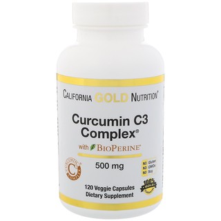 California Gold Nutrition, Curcumin C3 Complex with BioPerine