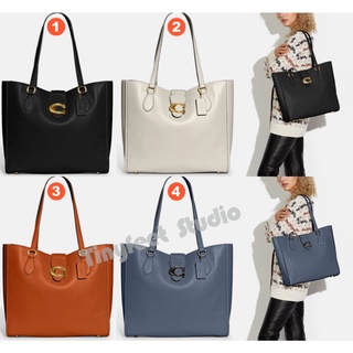 Coach CA114 Theo Tote กระเป๋าถือผู้หญิงกระเป๋าสะพายไหล่ 114