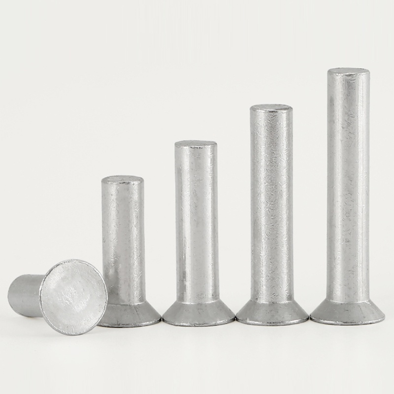 [M2-M5] Gb869 หมุดอลูมิเนียม หัวแบน M2M2.5M3M4M5