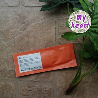 Davines Solu Shampoo 12 ml​ แชมพูล้างสารตกค้าง