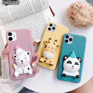 เคสโทรศัพท์ซิลิโคนพิมพ์ลายหมีน่ารักสําหรับ Vivo Y31 2021 y 50 y 17 y 3 y 11 2019 v 15 y 19 y 91 y 939