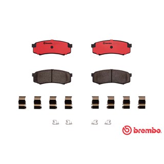 Brembo ผ้าเบรก(หลัง) TOYOTA Landcruiser J120 2.7 3.0 D4D ปี 2002-2009