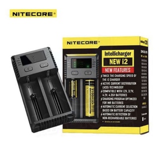 (ของแท้100%เช็คโค๊ตได้)Nitecore New i2 เครื่องชาร์จถ่าน 2 ช่อง