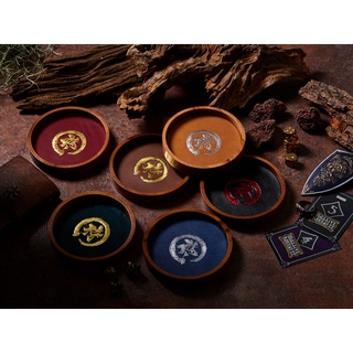 Samurai Spirit Circle Mini Tray | ถาดไม้ ถาดทอย ลูกเต๋า Dice DnD D&amp;D MTG RPG TRPG เกมกระดาน บอร์ดเกม Game Magic เมจิก