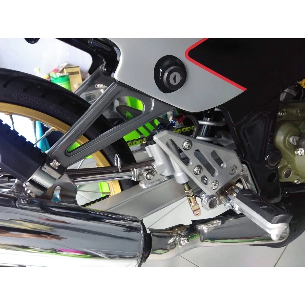 ปั้มกระทุ้งเบรคหลังทรงรถสูตร สีเทา สำหรับ Motocross ATV Quad thumbnail 9