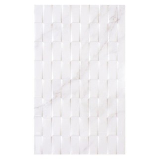 กระเบื้องผนัง 10X16 นิ้ว โรมทวีล ขาว WALL TILE 10X16 ROME TWILL WHITE 1M2 SINGLE WALL/1 กระเบื้อง ผนัง 10x16 โรมทวีล ขา