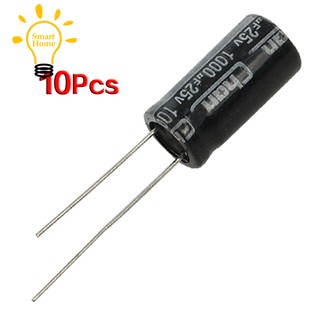 『★』10 x 25V 1000UF 105C Radial Electrolytic Capacitor 10x20mm