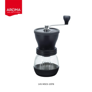 Hario เครื่องบดกาแฟ มือหมุน HARIO(145) Ceramic Coffee Mill Skerton+ / MSCS-2DTB