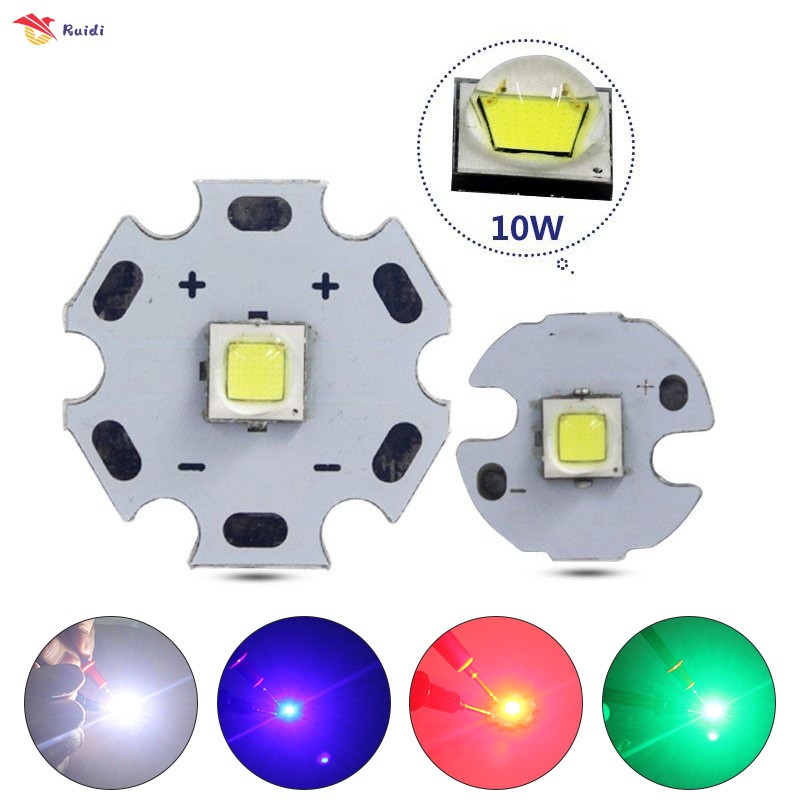 ชิปไฟฉายหลอดไฟ Led ความสว่างสูง Xm - L 2 10w / ชิปหลอดไฟ XM-L2 LED พลังงานสูง 10W