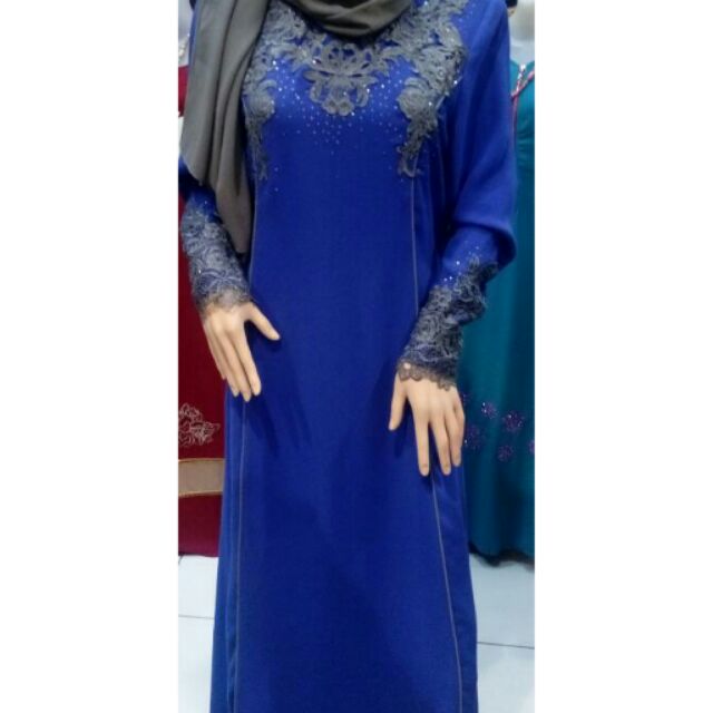 JUBAH ANNABELLA ROYAL BLUE