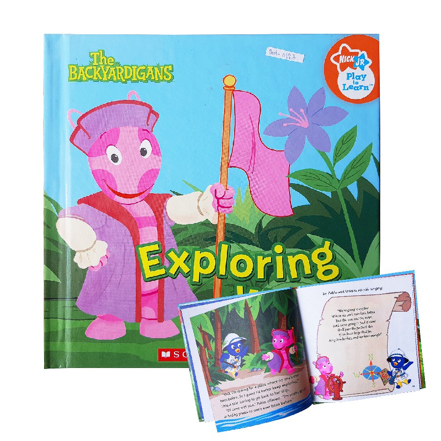 ใส่โค้ด ATX6HHZD ลด 10 Wel-B The Backyardigans Exploring we go หนังสือ ...