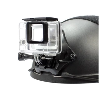 วัสดุอลูมิเนียม ฐานติดหมวก FAST/หมวกทหาร/TACTICAL HELMET สำหรับ กล้องโกโปร กล้องแอคชั่น