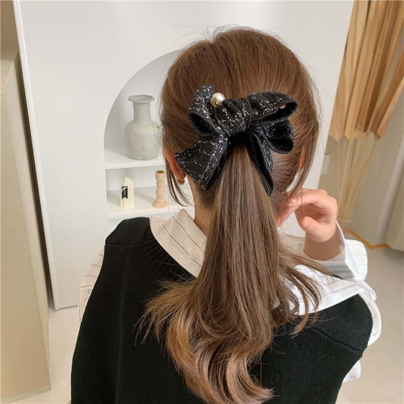 🎀 ลดหนัก!! เทขาย คลิบหนีบผม กิ๊บ​กล้วย โบว์ผ้าน่ารักมาก