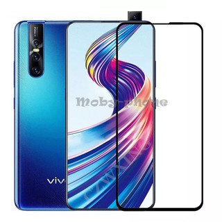 ฟิล์มกระจกนิรภัย VIVO V15 Pro เต็มจอ กาวเต็ม (สีดำ)