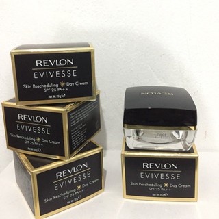 Revlon Evivesse Skin Rescheduling Day Cream SPF25 PA++ 20g. เรฟลอน ครีมบำรุงผิวหน้า สูตรใช้กลางวัน 20 กรัม