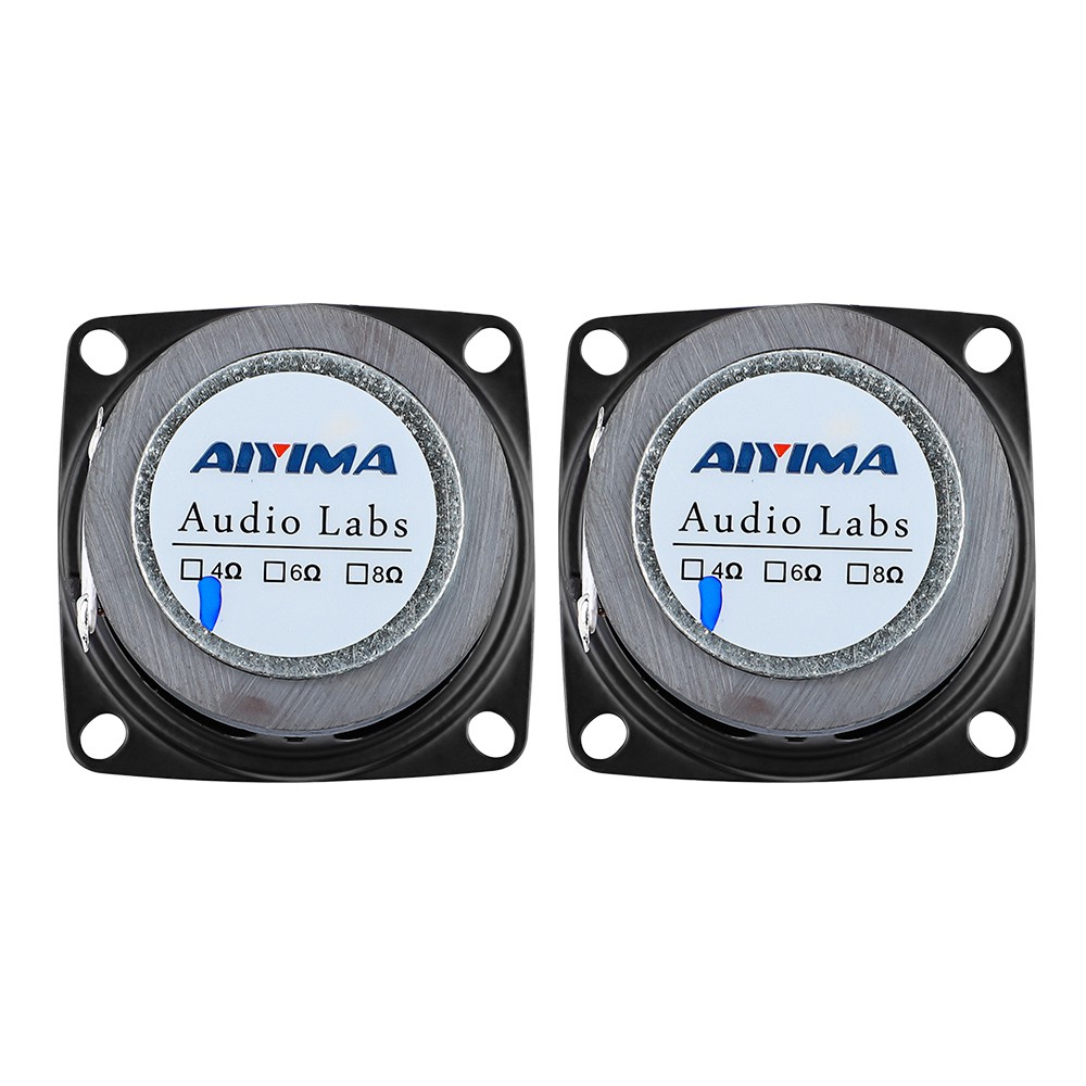 AIYIMA 2Pcs 4-Ohm 5W Subwoofer HIFI 2-Inch Full Range Speaker Mini Woofer Speakers DIY Audio Subwoofer Loudspeaker