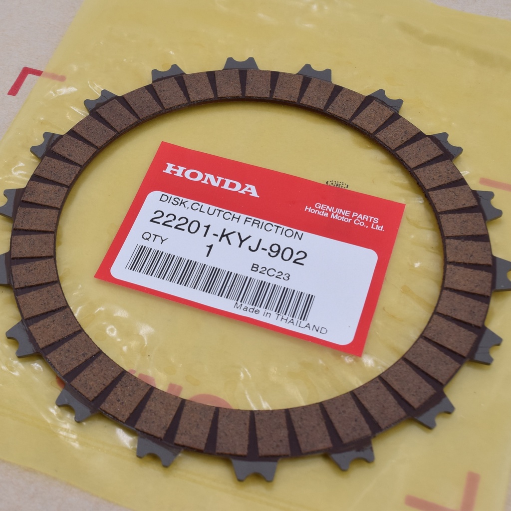 ผ้าครัช แท้ศูนย์ฮอนด้า CRF250 ราคา/1ชิ้น 22201-KYJ-902 - รูปที่ 2