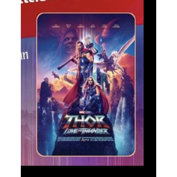 ด่วน! บัตรThor Love And Thunder ดูหนังได้ ธอร์ ด้วยรักและอัสนี | Shopee  Thailand