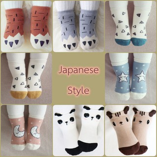 ฺBaby Touch ถุงเท้าเด็ก สั้นหนา ฟูจิซัง (Socks - SF)