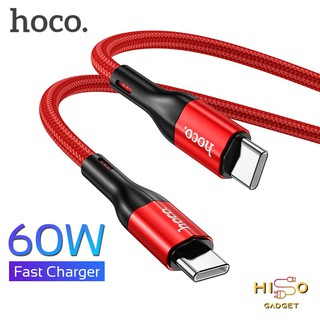 Hoco X2 Max สายชาร์จเร็ว PD 60W สายชาร์จด่วน Type-C to Type-C QC4.0 3.0