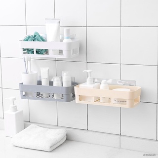 ▼❃☒Bathroom Shelf Bathroom Adhesive Storage Rack Kitchen Home Decoration Corner Shower Shelf Rack Storage Rack Accessori