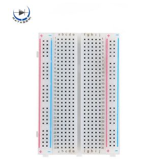 บอร์ดทดลอง Breadboard PCB 400 จุดเชื่อมต่อมินิบอร์ดทดสอบ PCB