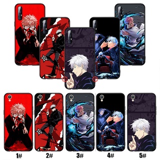 Sfi49 เคสโทรศัพท์มือถือซิลิโคนนิ่มลาย Jujutsu Kaisen สําหรับ Realme Q A5 X3 2 3 5 5S 5I 6I 6Pro