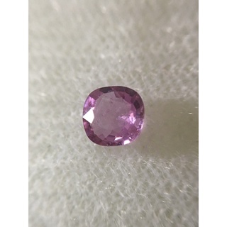 PINK SAPPHIRE พิ๊งค์แซฟไฟร์แท้ 0.41 กะรัต พลอยเนื้อใส สีสวย น่าสะสมค่ะ