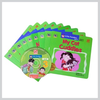 หนังสือภาษาอังกฤษ Little Readers Series Level 3 หนังสือเด็ก หนังสือภาษาอังกฤษสำหรับเด็ก พร้อม CD