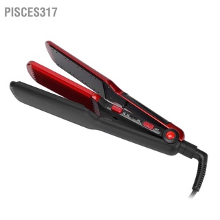 Pisces317 2 In 1 เครื่องหนีบผมเซรามิก 100‐240V