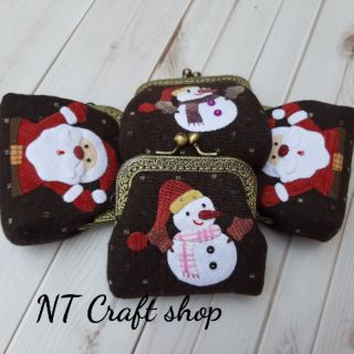 กระเป๋าปิ๊กแป๊กลายSnowman กระเป๋าHandmade กระเป๋าPre-order