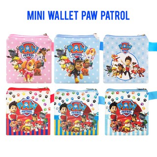 กระเป๋าสตางค์ ขนาดเล็ก ลาย Paw Patrol Paw Patrol สีชมพูอ่อน ของที่ระลึกวันเกิด สําหรับเด็ก