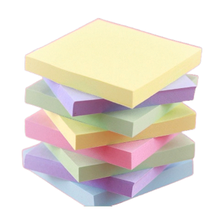 SEVENsHOP247 กระดาษโน๊ต มีกาว สีพื้น 100 แผ่น 4 เหลี่ยม 3x3" เลือกสีได้ กระดาษโน้ต สำนักงาน เครื่องเขียน โพสอิท โพสท์อิท