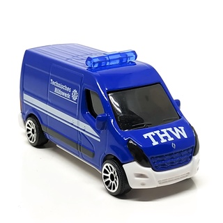 Majorette Renault Master - THW - Dark Blue Color /Wheels 5U /scale 1/64 (3 inches) no Package